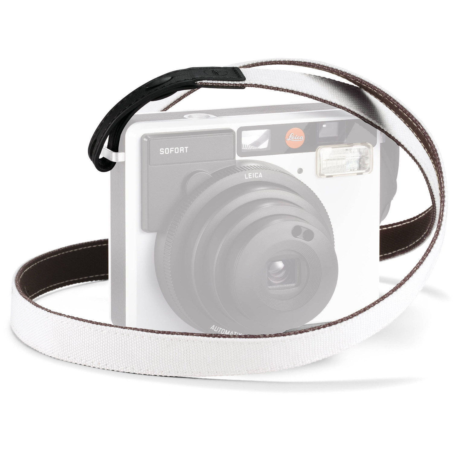 Leica 19512 Sofort Strap zwart/wit