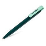 Skoda 6U0087210 balpen met logo, groen
