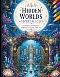 Hidden Worlds: Secret Places – 40 Magical Underwater Escapes to Color & Relax: An Adult Coloring Book Featuring Hidden Ocean Kingdoms, Coral Gardens, Sanctuaries and Magical Underwater Worlds