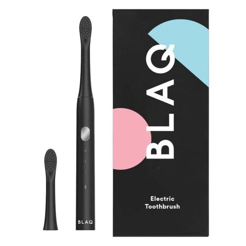 BLAQ Sonic Tandenborstel Oplaadbare Lichtgewicht IPX7 Waterdichte Extra Lange Levensduur Batterij