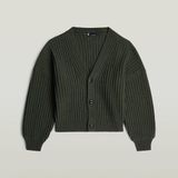 G-Star Loose Cardigan Knit Wmn Damesvest, Grijs (Asfalt D27462-d939-995), S