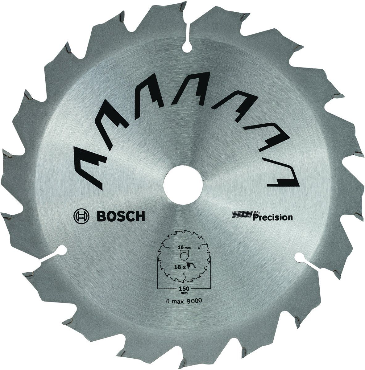 Bosch CIRKELZAAGBLAD 150x1.5/0.85x16 18T