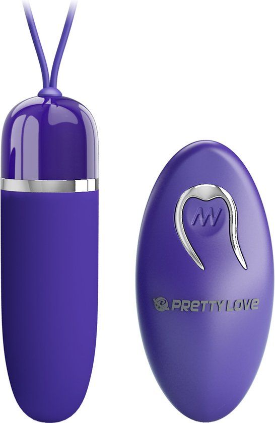 Pretty Love Darlene Youth - Vibrerend Eitje - Mini Bullet - Met Afstandsbediening - Paars