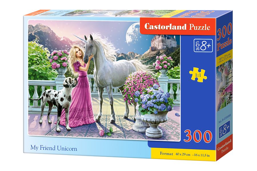 Castorland My Friend Unicorn - 300 stukjes Puzzel