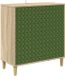 vidaXL Dressoir GELEEN Sonoma 69 x 33 x 75 cm Bewerkt hout