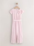 Next - Meisjes - Plissé Jumpsuit - Roze