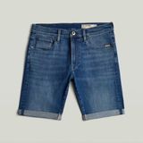 G-Star 3301 Slim Short Heren Korte Broeken Katoen Elastomulti-ester Elastaan Slim Fit Casual Medium Aged