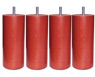 MarGOT Chameleon bedpoten, hout, kleur kersenboom, 4 stuks