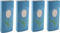 Svenska Living Radiatorbak luchtbevochtiger/waterverdamper - 8 st - 20 x 8 cm - porselein