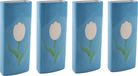 Svenska Living Radiatorbak luchtbevochtiger/waterverdamper - 8 st - 20 x 8 cm - porselein