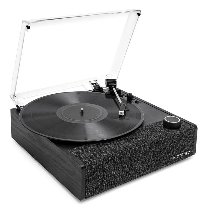 Victrola VTA-74-BLK Eastwood II - Zwart Platenspeler
