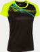 Joma Elite X Zwart-Fluorgeel Sport-T-shirt voor Dames - XS