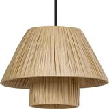 Osram Decor lampe suspendue décorative avec abat-jour en bambou, 280 mm, douille E27, IP20, marron