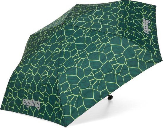 ergobag Kinder Zakparaplu - 90 cm - donkergroen