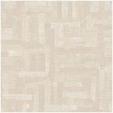 Profhome 782041-GU intissé papier peint vinyle dur gaufrage à chaud texturé aspect textile beige mat crème blanc gris soie 5,33 m²