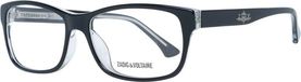 Zadig & Voltaire Monture de lunettes unisexe VZV016 540Z32 Noir Plastique