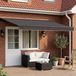 Maison Exclusive - Pare-soleil manuel, 4 x 2 mètres, anthracite, 100% polyester