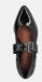 Marco Tozzi Dames Ballerina E Lak Zwart Maat 38