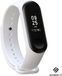 Strap-it Xiaomi Mi Band 3 / 4 bracelet en silicone - blanc