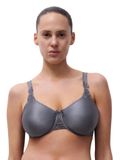 Chantelle Hedona Beugel BH - Blauw - Stevige kanten bh met goede ondersteuning - 80C - Grijs