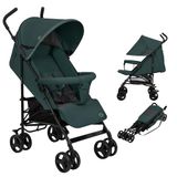 Lionelo Elia - Buggy - Lichte 7kg en Duurzame Kinderwagen - Paraplu Buggy - 5-Punts Gordel - Rijke set - Grote Mand - Muskietennet - Geschikt voor Kinderen tot 15 kg - Verstelbare rugleuning tot Ligpositie en voetensteun - van 6 maanden tot 5 jaar