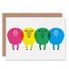 Wee Blue Coo CUTE COLOURFUL CARTOON SHEEP BIRTHDAY ART GREETINGS GREETING CARD GIFT