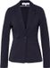 comma Navy Blazer Regular Fit Viscose Blend Women's Size 46