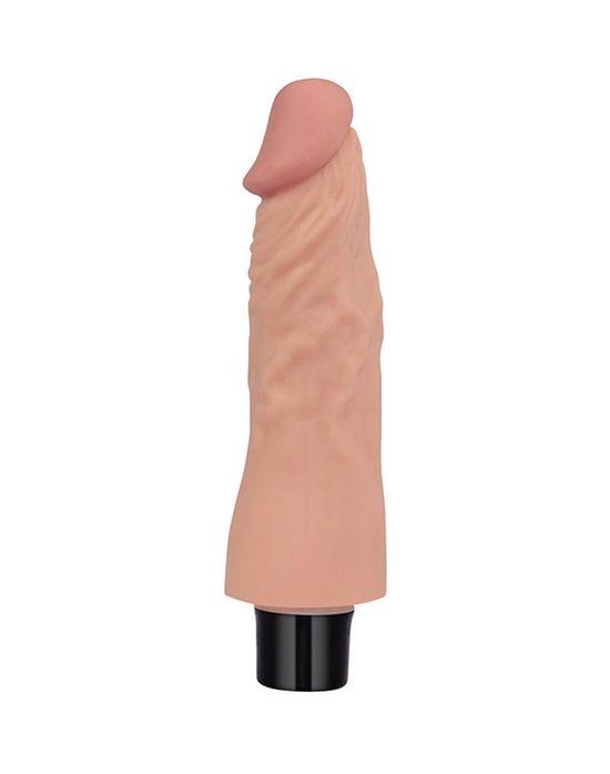 Lovetoy Realistische zachte vibrator 18 cm Beige