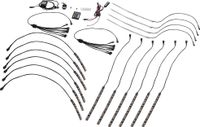 Jeep Wrangler Kit d'éclairage LED RVB avec 16 lampes, éclairage néon souterrain pour utilisation hors route
