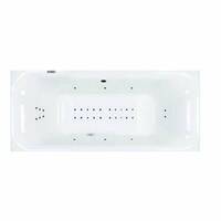 O.Novo Whirlpool Vierkant 180x80x48 cm Sportpakket Deluxe