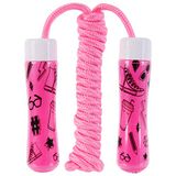 GAMES 2 MOMES Fancy springtouw voor kinderen, EA1204, 2m, blauw en roze