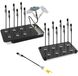 Omgoods - Set van 16 Klemmen magnétiques flexibles avec boîte de rangement