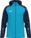 Jako Sonic Jas Met Kap Heren - Aqua / Marine | Maat: L