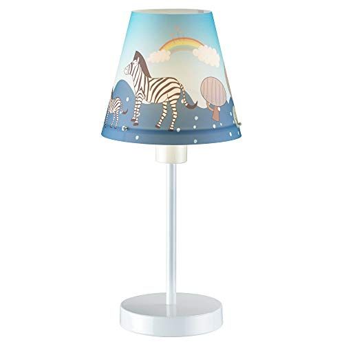 Wonderlamp W-A000126 kindertafellamp Zebra blauw