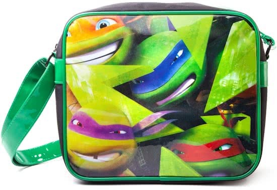 Difuzed Ninja Turtles - Messenger Bag Faces