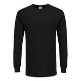Portwest B123 T-shirt thermique isolé à manches longues noir, X-grand