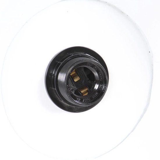 vidaXL Hanglamp industrieel 25 W E27 109 cm wit