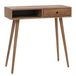 MENDLER Mca Console Hwc-p55, Table De Téléphone, Table D'Appoint, Table De Rangement, Tiroir En Bois Massif, Compartiment De Ran