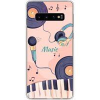 Samsung Galaxy S10 Plus Accords en couleur bedrukt siliconen hoesje