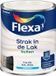 Flexa Strak in de Lak - Zijdeglans - Buitenverf - Fris wit RAL 9016 - 0,75 liter