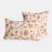 LOBERON Kussenhoes set van 2 Junniper crème/bruin
