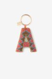 Sissy-Boy - Lichtrode bag charm letter A