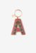 Sissy-Boy - Lichtrode bag charm letter A