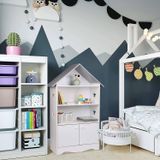 Woltu KR006 Muur gemonteerd MDF Wit