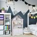 Woltu KR006 Muur gemonteerd MDF Wit