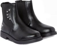 Horze Portland jodhpur laarsjes met kristallen, kids, Black, 35