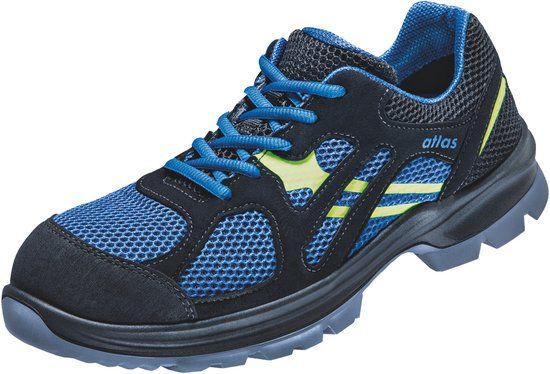 Atlas Schoen Flash 4005 XP LG S1P ESD - Zwart/Blauw - 45