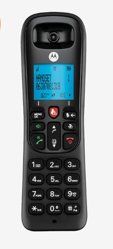 Motorola CD4001 DECT Phone - Black