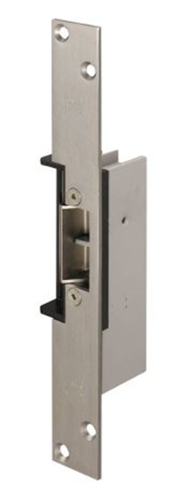 Effeff 76-331KL Elektrische inbouw deuropener beveiligingsuitvoering type 76-331 | spanningsloos ontgrendeld | sluitplaat 612 KL RVS | 12V= | DIN
