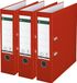 Leitz 180° Ordner PP A4 - Rugbreedte van 80mm - Voordeelverpakking (3 stuks) - Rood